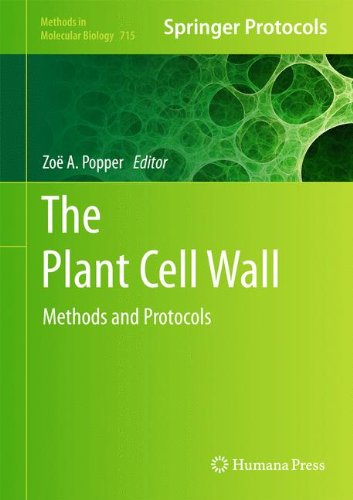 The Plant Cell Wall Methods And Protocols 1st Edition Anna Krknen