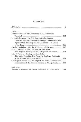 Journal Of Ancient Near Eastern Religions Volume 9 Number 2 2009 Seth Sanders