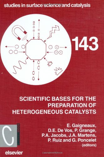 Scientific Bases For The Preparation Of Heterogeneous Catalysts E Gaigneaux
