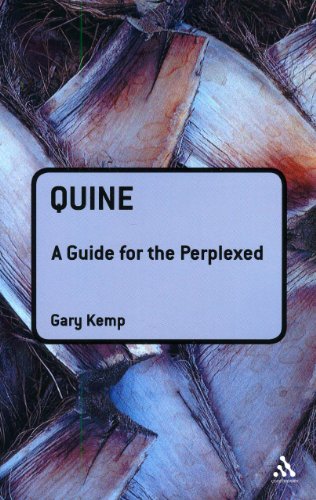 Quine A Guide For The Perplexed Guides For The Perplexed Gary Kemp