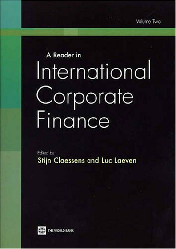 A Reader In International Corporate Finance Volume 2 Stijn Classens