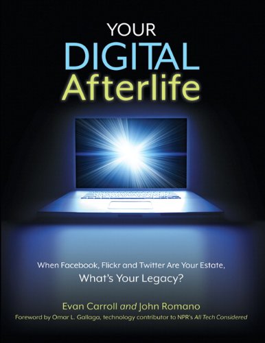 Your Digital Afterlife When Facebook Flickr And Twitter Are Your Estate Whats Your Legacy Voices That Matter 1st Edition Evan Carroll
