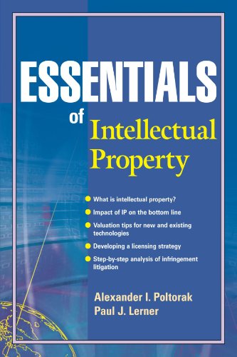 Essentials Of Intellectual Property Essentials Series 1st Alexander I Poltorak And Paul J Lerner