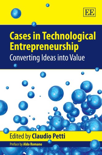 Cases In Technological Entrepreneurship Claudio Petti
