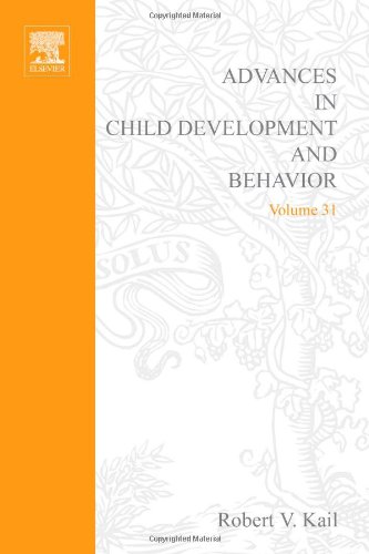 Advances In Child Development And Behavior 31 1st Edition Robert V Kail