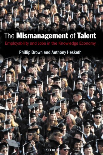 The Mismanagement Of Talent Employability And Jobs In The Knowledge Economy 1st Phillip Brown