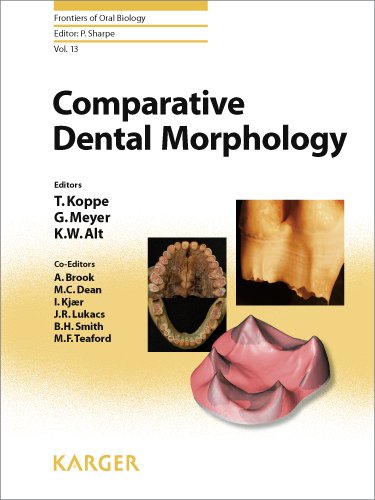 Comparative Dental Morphology Selected Papers Of The 14th International Symposium On Dental Morphology August 2730 2008 Greifswald Germany Frontiers Of Oral Biology 1st Edition T Koppe