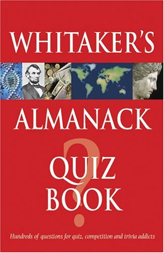 Whitakers Almanack Quiz Book Whitakers Nick Rennison