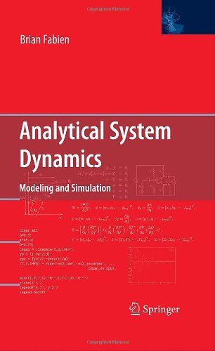 Analytical System Dynamics Modeling And Simulation 1st Edition Brian Fabien Auth