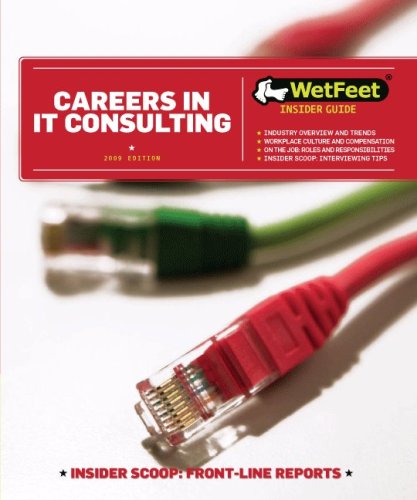 Careers In It Consulting 2009 Edition Wetfeet