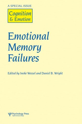 Emotional Memory Failures Special Issue Of Cognition And Emotion Cognition Emotion Ineke Wessel