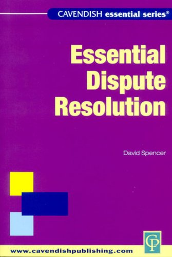 Australian Essential Dispute Resolution Australian Essentials Spencer