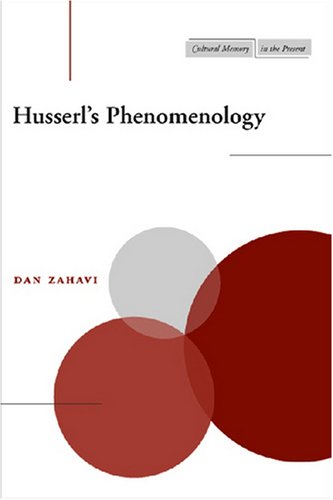 Husserls Phenomenology 1st Edition Dan Zahavi