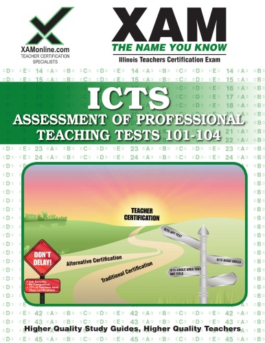 Icts Assessment Of Professional Teaching Tests 101104 Teacher Certification 2nd Edition Xam Icts Sharon Wynne