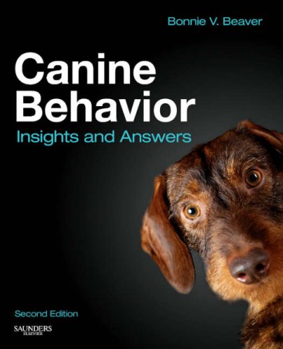 Canine Behavior Insights And Answers 2nd Bonnie V Beaver Bs Dvm Ms Dacvb