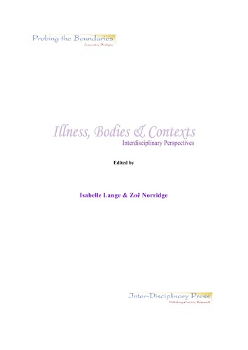 Illness Bodies And Contexts Interdisciplinary Perspectives Isabella Lange