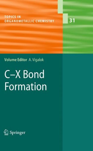 Cx Bond Formation 1st Edition Kilian Muiz Auth Arkadi Vigalok Eds