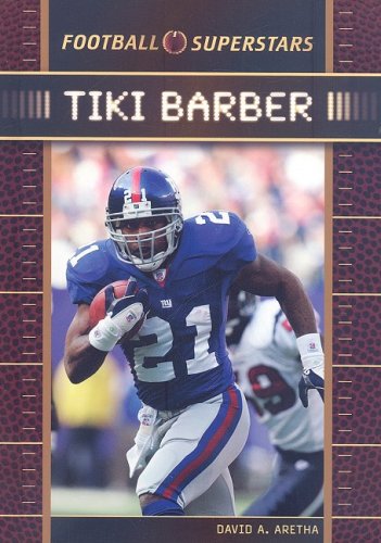 Tiki Barber Football Superstars 1st Edition David Aretha