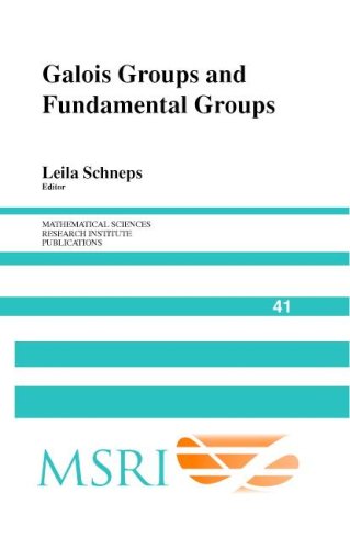 Galois Groups And Fundamental Groups Leila Schneps
