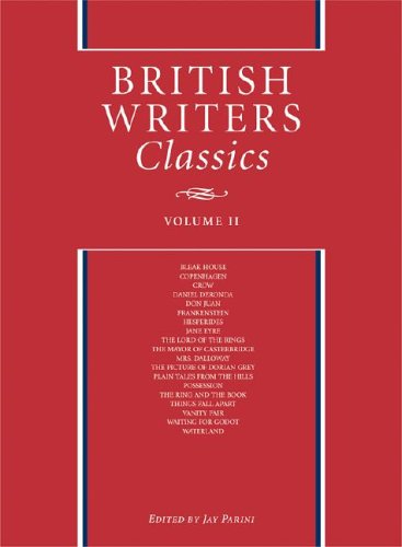 British Writers Classics Volume Ll Jay Parini