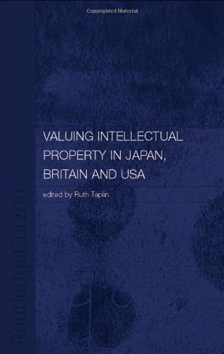 Valuing Intellectual Property In Japan Britain And The Usa Ruth Taplin