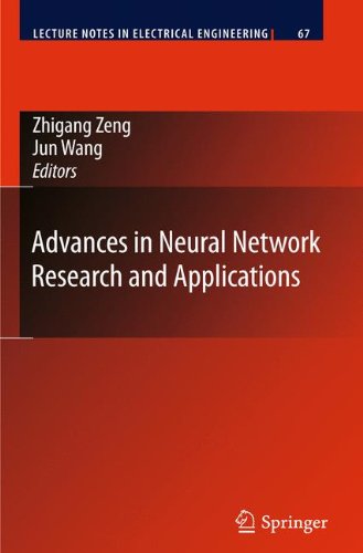 Advances In Neural Network Research And Applications 1st Edition Chenfeng Wu
