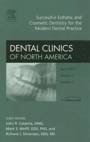 Successful Esthetic And Cosmetic Dentistry For The Modern Dental Practice An Issue Of Dental Clinics The Clinics Dentistry 1st Edition John R Calamia