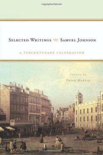 Samuel Johnson Selected Writings 1st Edition Samuel Johnson