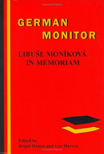 Libuse Monikova German Monitor S Brigid Haines Lyn Marven