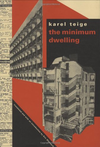The Minimum Dwelling 1st Karel Teige