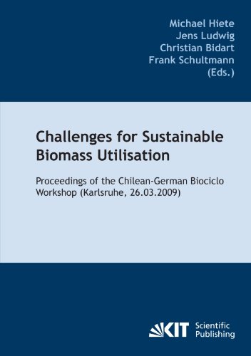 Challenges For Sustainable Biomass Utilisation Proceedings Of The Chileangerman Biociclo Workshop Michael Hiete