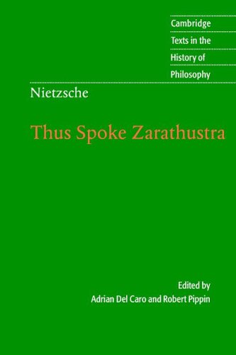 Thus Spoke Zarathustra Clearscan Friedrich Nietzsche