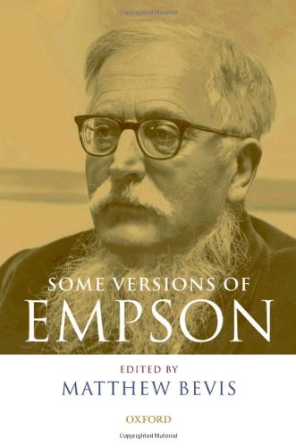 Some Versions Of Empson Matthew Bevis