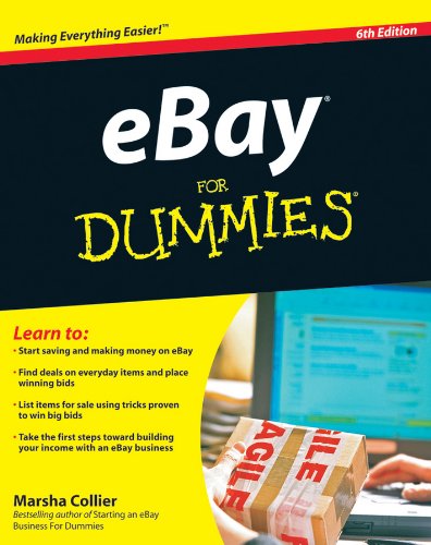 Ebay For Dummies 6th Edition For Dummies Computer Tech 6th Edition Marsha Collier