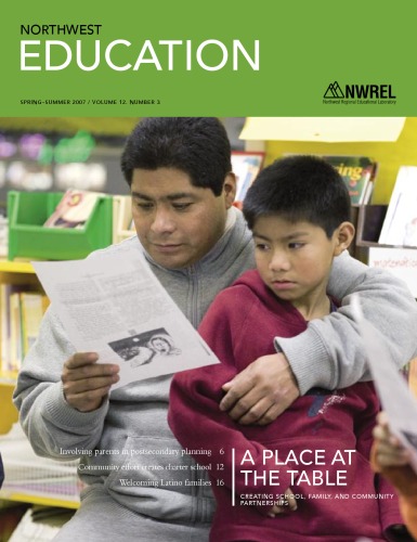 Northwest Education Springsummer 2007 Volume 12 Number 3 Nwrel