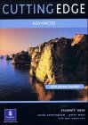 Cutting Edge Advanced Students Book Sarah Cunningham Peter Moor