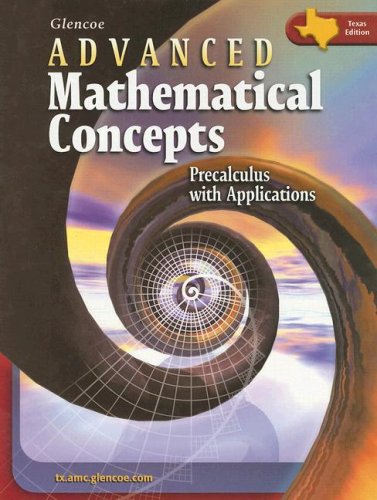 Advanced Mathematical Concepts Precalculus With Applications Berchie Holliday