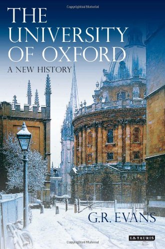 The University Of Oxford A New History G R Evans