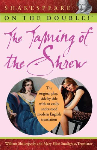 Shakespeare On The Double The Taming Of The Shrew Shakespeare On The Double 1st Edition William Shakespeare