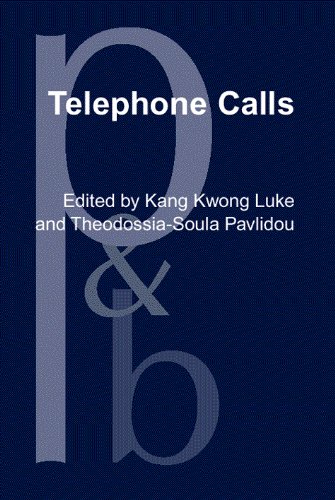 Telephone Calls Unity And Diversity In Conversational Structure Across Languages And Cultures Kang Kwong Luke Ed
