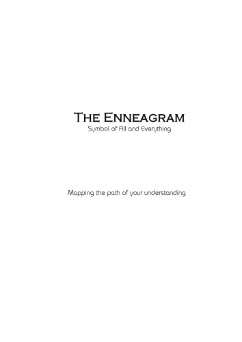 The Enneagram Symbol Of All Everything Nathan Bernier