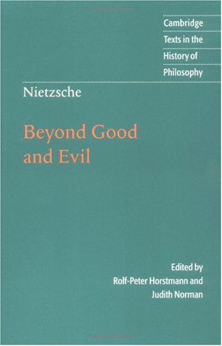 Beyond Good And Evil Prelude To A Philosophy Of The Future Clearscan 1st Edition Friedrich Nietzsche