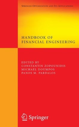 Handbook Of Financial Engineering 1st Edition Ralph E Steuer