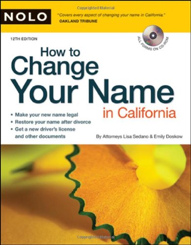 How To Change Your Name In California 12th Lisa Sedano Attorney