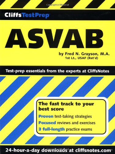 Asvab Cliffs Test Prep Fred N Grayson