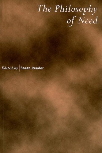 The Philosophy Of Need Royal Institute Of Philosophy Supplements Soran Reader