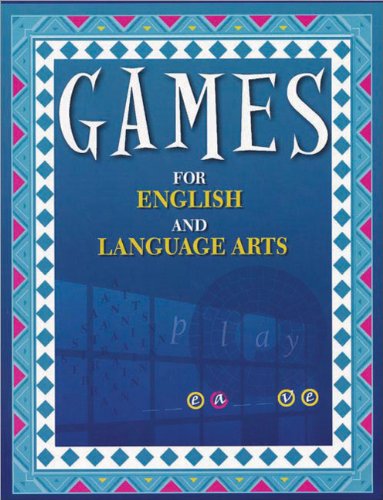 Games For English And Language Arts 2nd Cheryl M Thurston