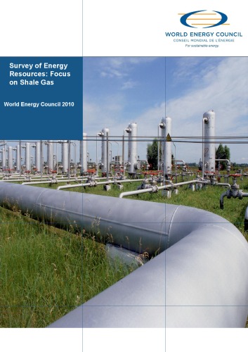 Shale Gas 2010 World Energy Council