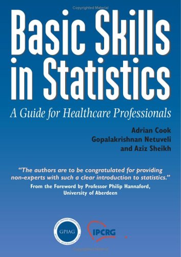 Basic Skills In Statistics A Guide For Healthcare Professionals Class Health Adrian Cook