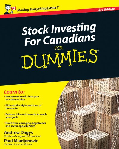 Stock Investing For Canadians For Dummies 3rd Edition Andrew Dagys